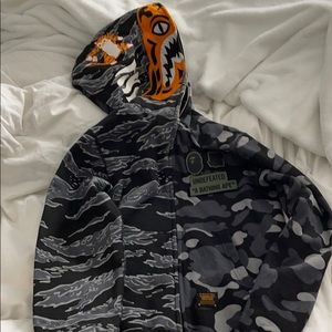Bape Zip Up Hoodie